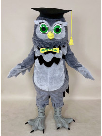 Ростовая кукла "Сова умная серая"