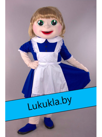Ростовая кукла " Катюша школьница" съемная одежда