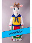 Ростовая кукла "Коза Дереза" (белая)