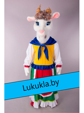 Ростовая кукла "Коза Дереза" (белая)