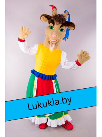 Ростовая кукла "Коза Дереза" (коричневая)