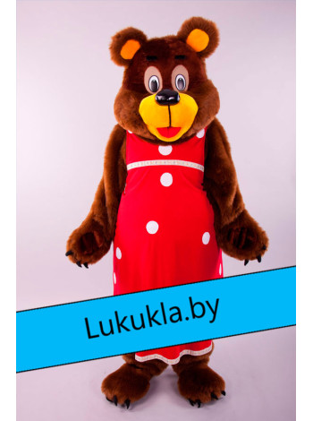 Ростовая кукла "Медведица народная со съемной одеждой"