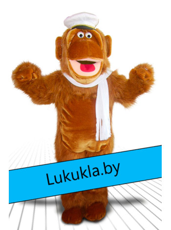 Ростовая кукла "Обезьяна с шарфом"