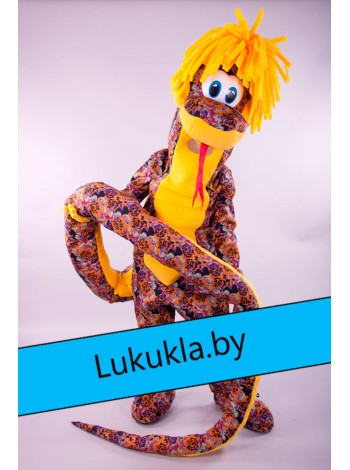 Ростовая кукла "Удав с хохолком (Змея)"